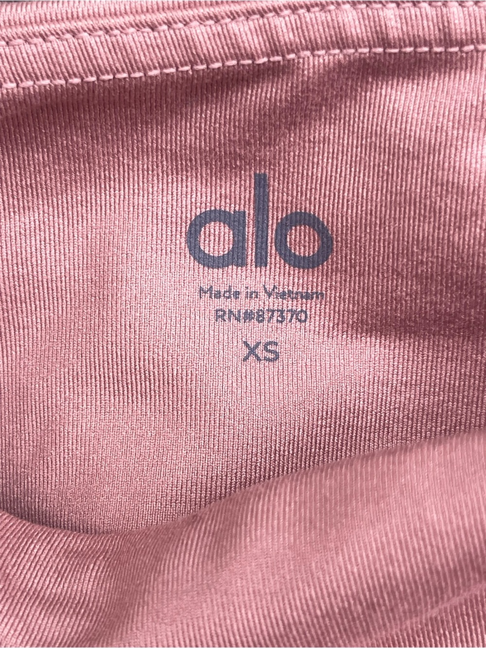 ALO Yoga Goddess Leggings Dusty Rose Pink High Waisted XS - Picture 5 of 5